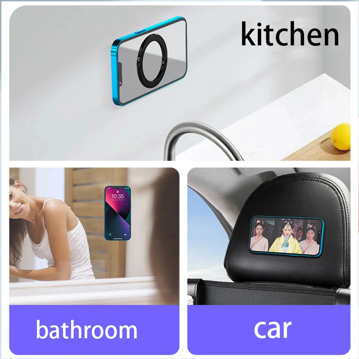 Magnetic Ring Holder For iPhones